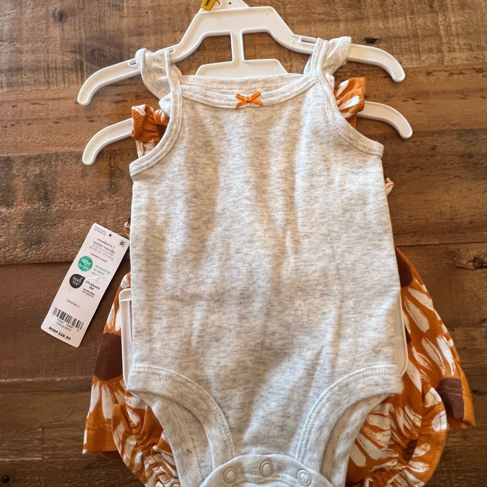 Lot of 4 Baby Girl Carter’s Outfits - Picture 3 of 9
